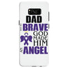 my dad was so brave god made him an angel Samsung Galaxy S8 Case