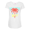 California Summer Maternity Scoop Neck T-shirt
