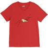 Creation of Adam Pizza V-Neck Tee