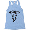 pencil lightning Racerback Tank