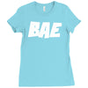 bae funny Ladies Fitted T-Shirt