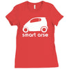 smart arse Ladies Fitted T-Shirt