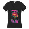 birthday troll daddy Women's V-Neck T-Shirt
