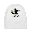 banksy flower Baby Beanies