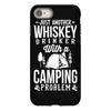 whiskey and camping! iPhone 8