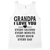 I Love You Grandpa Tank Top