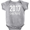 2017 sucked Baby Bodysuit
