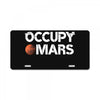 occupy mars License Plate