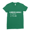 teacher career goals Ladies Fitted T-Shirt
