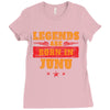 Legends Are Born In June Ladies Fitted T-Shirt