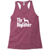 the dogfather italian greyhound white Racerback Tank