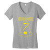 ninja gamer Women's V-Neck T-Shirt