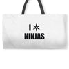 i heart ninjas Weekender Totes