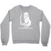 i'm smiling should scare u pirate skeleton Crewneck Sweatshirt