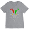 redesignsideas for the flag of wakanda V-Neck Tee