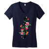 Pride Floral Women's V-Neck T-Shirt