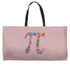 spring pi tshirts  flowery colorful pi day gifts Weekender Totes