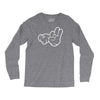 rude hands, ideal gift or birthday present. Long Sleeve Shirts