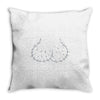dick head Throw Pillow