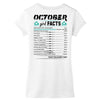 October Girl Facts Libra Women's V-Neck T-Shirt