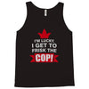 frisk cop leo police wife Tank Top