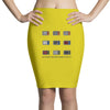 WE DON'T BELIEVE WHAT'S ON TV Pencil Skirts