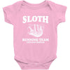 SLOTH RUNNING TEAM, LETS NAP INSTEAD Baby Onesie