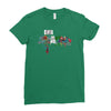 and that how i saved the world Ladies Fitted T-Shirt