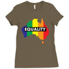 Vote Yes-Australia Marriage Equality Ladies Fitted T-Shirt