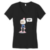 bummer, man Women's V-Neck T-Shirt