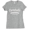 undisputed cornhole champion Ladies Fitted T-Shirt