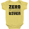 zero fuks given Baby Onesie