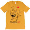 pregnant rex black color T-Shirt