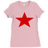 red star army Ladies Fitted T-Shirt
