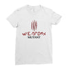 Weapon X Mutant  Wolverine Ladies Fitted T-Shirt
