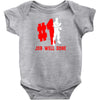 job well done batle royal gaming Baby Bodysuit