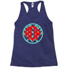 chevron circle Racerback Tank