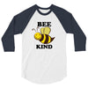 Bee Kind 3/4 Sleeve Shirt