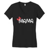 Disney Mama Women's V-Neck T-Shirt