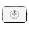 queen of cats Laptop sleeve