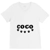 loco coco V-Neck Tee