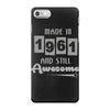 made in 1961 and still awesome iPhone 7 Case