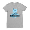 cat person Ladies Fitted T-Shirt