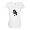 Owl Maternity Scoop Neck T-shirt