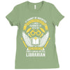 I Own It Forever The Title Librarian Ladies Fitted T-Shirt