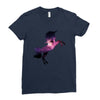 Unicorn Galaxy Ladies Fitted T-Shirt