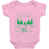 life is short take the trip buy the shoe Baby Onesie