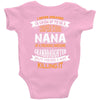 Super Cool Nana Of A Freaking Awesome Granddaughter Baby Onesie