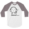 Little Big Planet-Music Men 3/4 Sleeve Shirt