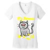 my patronus is a cat Women's V-Neck T-Shirt